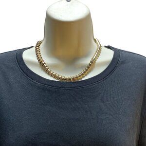 Vintage MCM Gold Triangle Cone Style Necklace